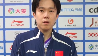 足球比分-王楚钦横扫阿卜杜勒瓦哈卜采访：第二局找状态失误，小组赛满意！
